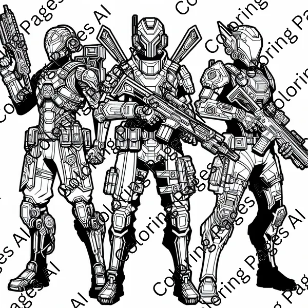 Apex Legends Coloring Page - Coloring Pages AI