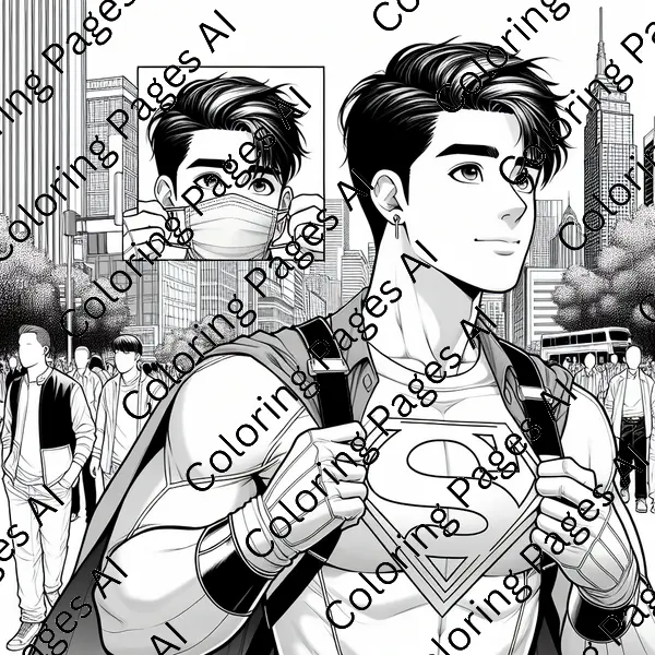 Spiderman Unmasking Himself As Peter Parker Coloring Page - Coloring