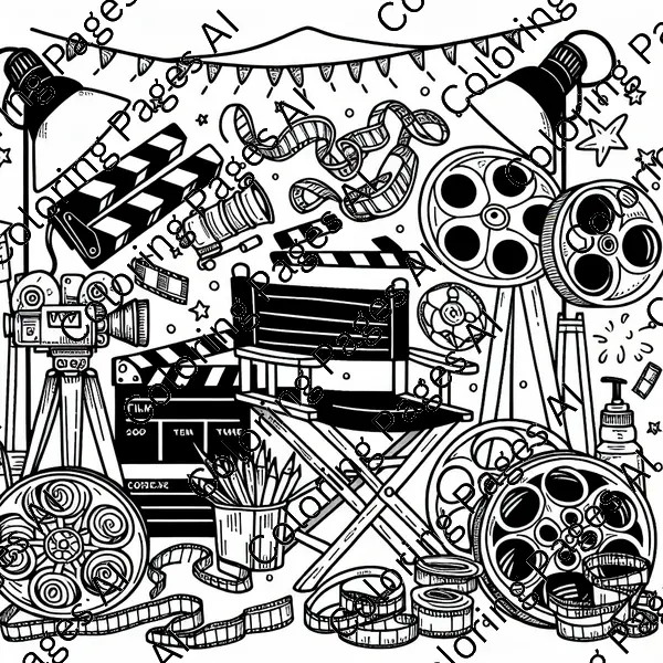 Film Coloring Page Coloring Pages - Rkh3a2tbirxvnzt35f61urjige3r
