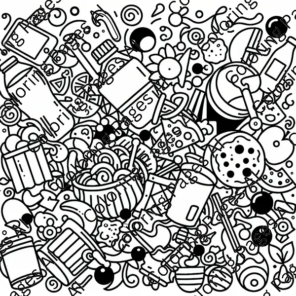 Tumbling Coloring Page Coloring Pages AI