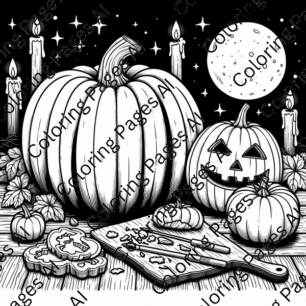 halloween coloring page