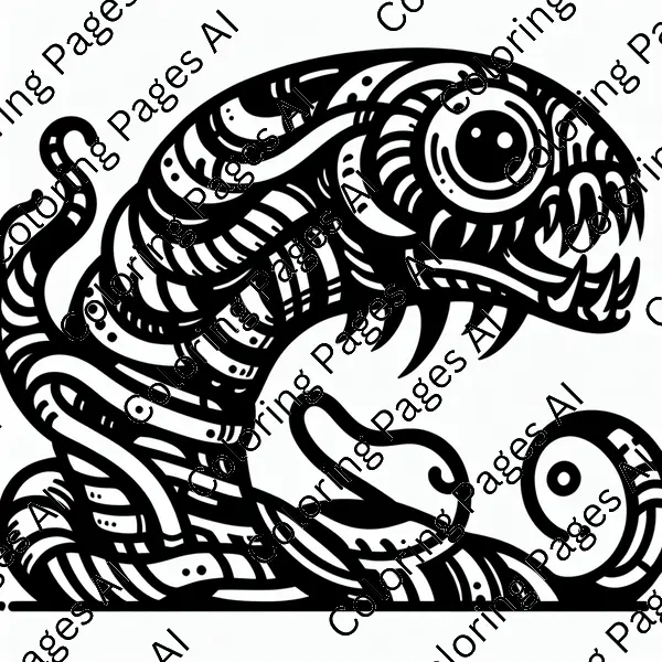 Venom Coloring Page - Coloring Pages AI
