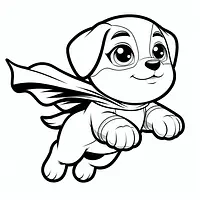 skye paw patrol coloring page